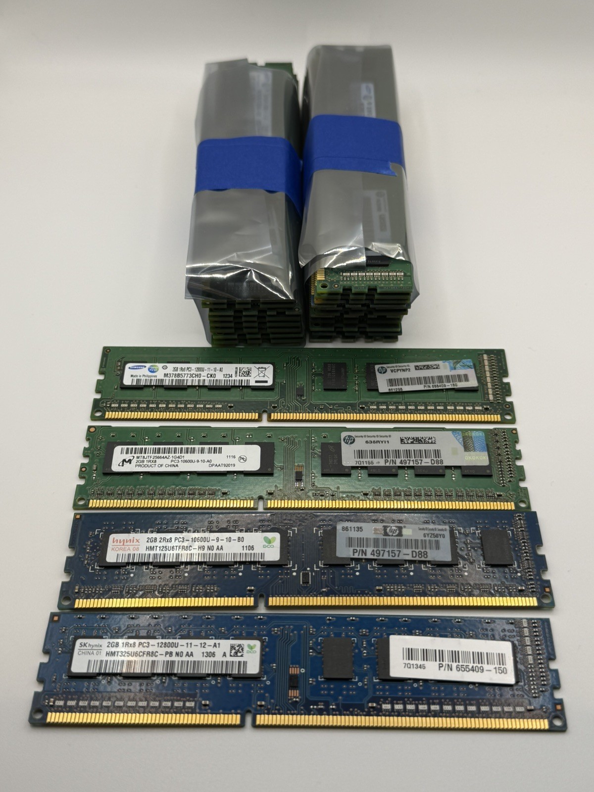 Qty (24) Lot  2GB PC3 Desktop Ram