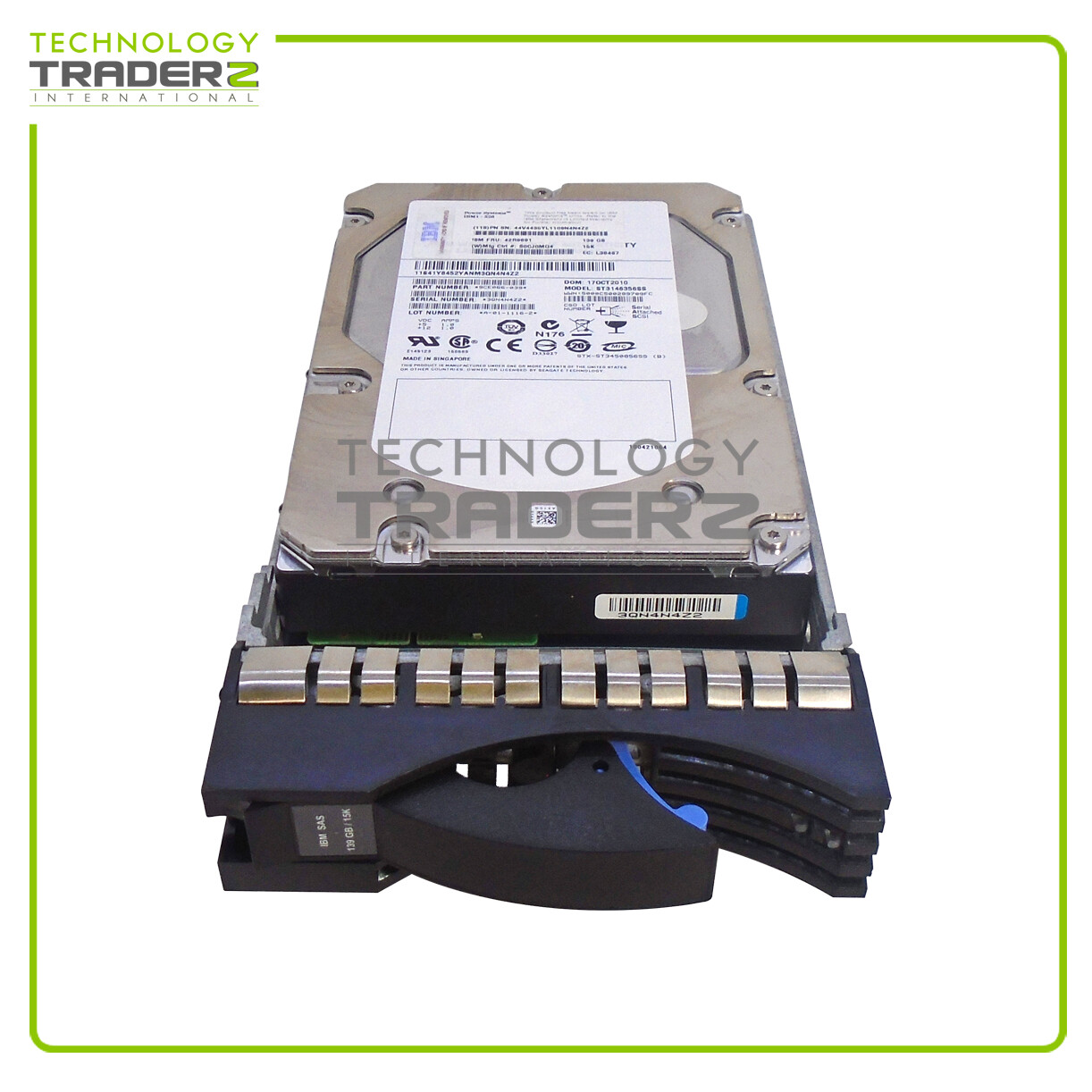 42R6691 IBM 139GB 15K SAS 3G 16M 3.5" HDD 1MG200-039 42R8463 ***Pulled***