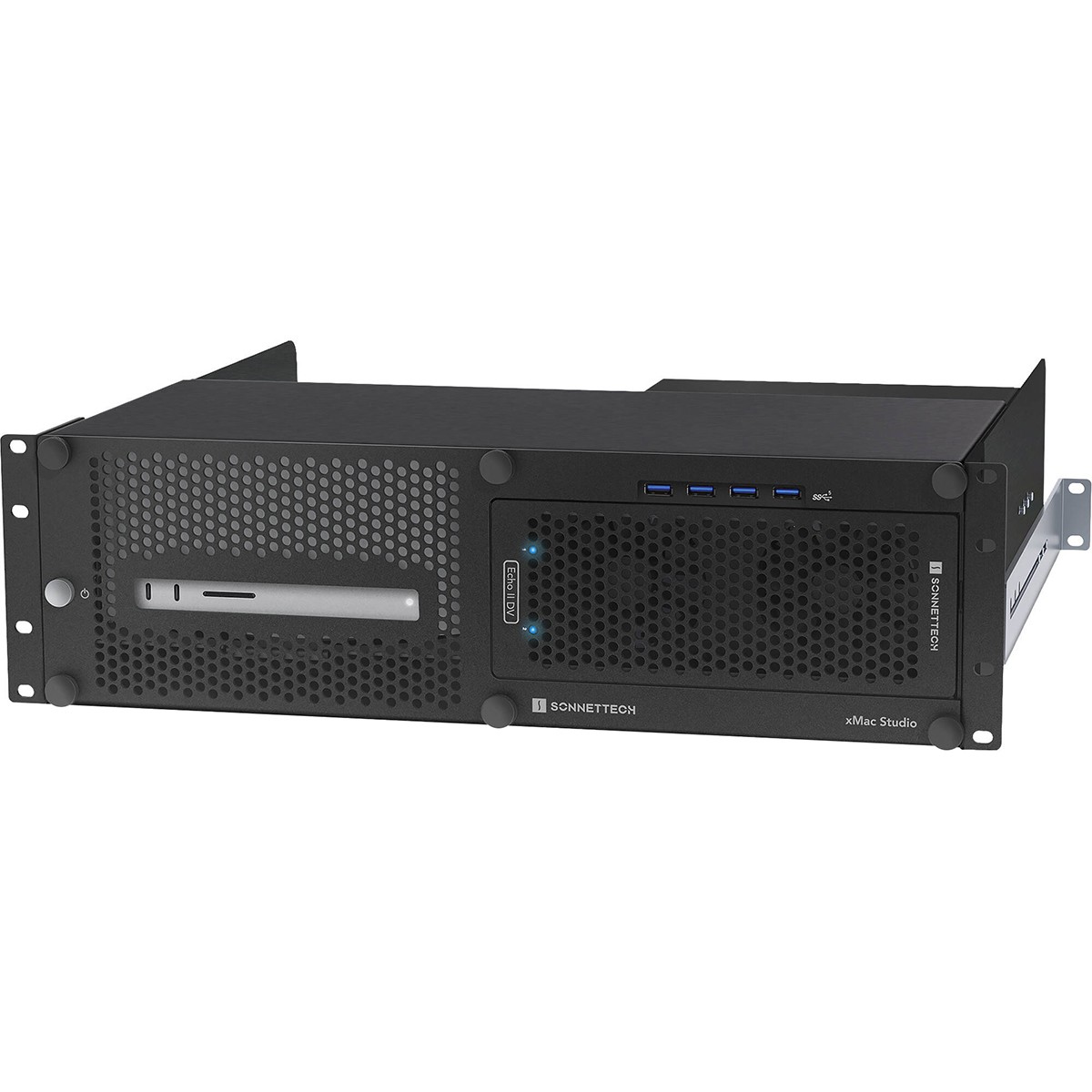Sonnet xMac Studio 3U Rackmount Enclosure with Echo II DV T5 Module