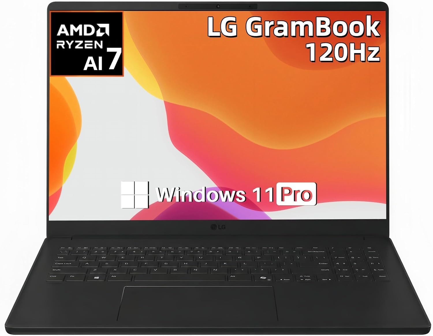 LG Gram Book 16 AI Touchscreen Laptop 16GB RAM 1TB SSD AMD Ryzen AI 7 445