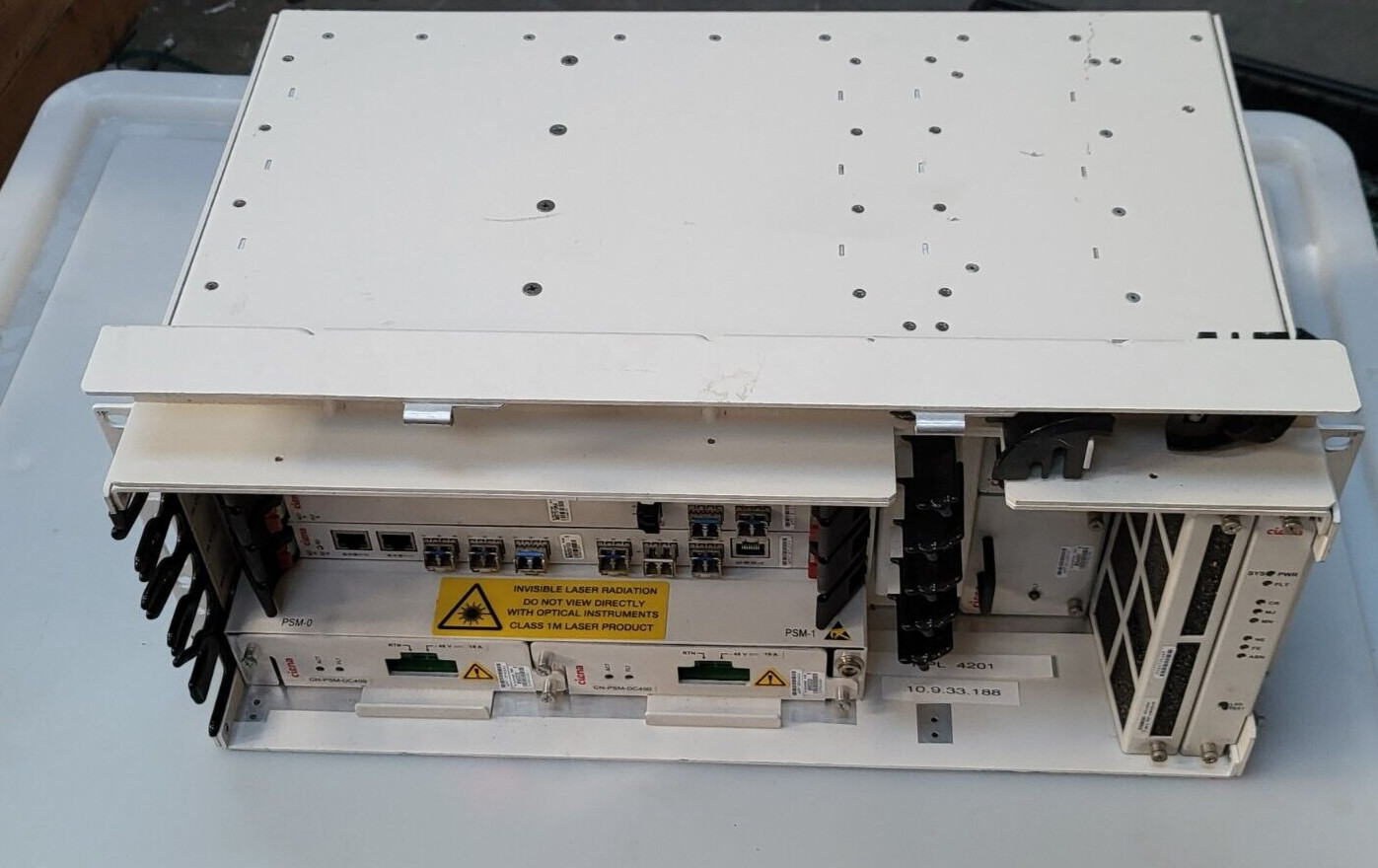 CIENA CN4200 CN4200-RDF-EW B-820-0005-000 WL MANAGER CHASSIS