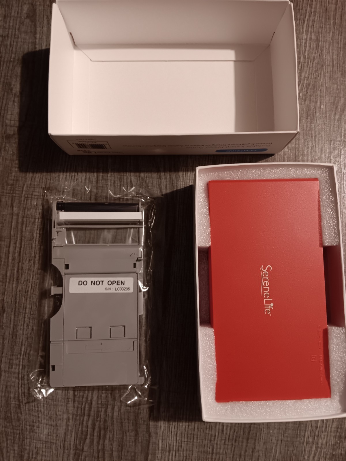 Serene Life Pyle Portable Wireless Photo Printer PARTS ONLY+ Incomplete UNTESTED