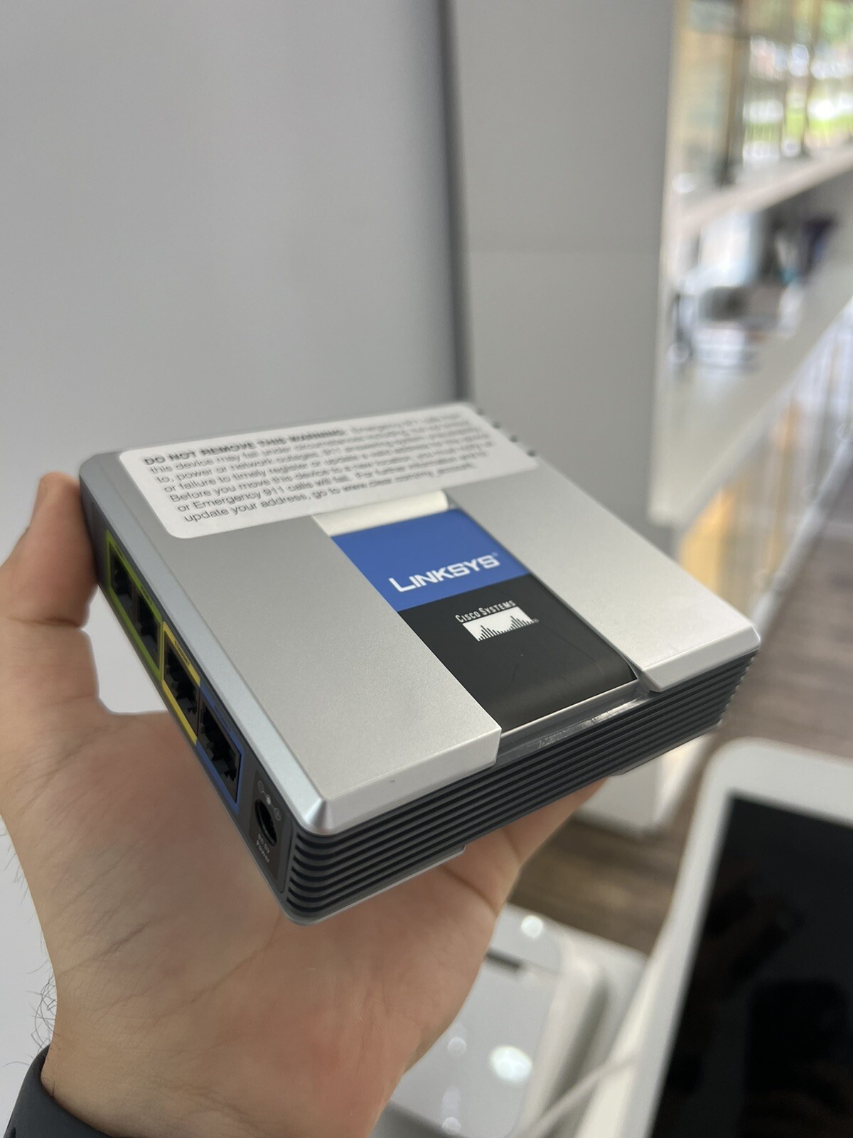 Linksys clear voice adapter spa2102-r1