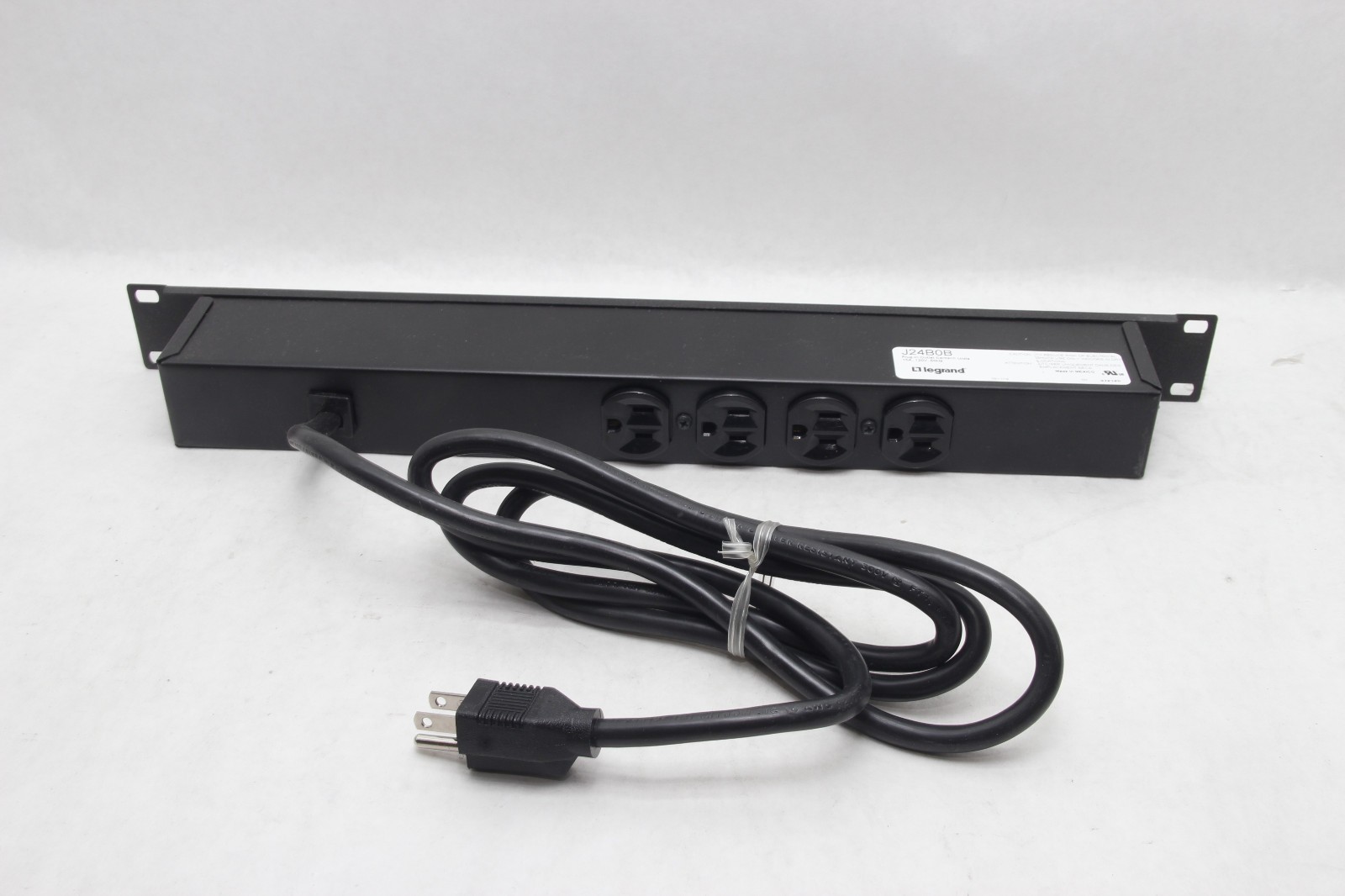 Legrand J24B2B | 15A Power Strip, 6' Cord -- No Original Packaging, UNUSED