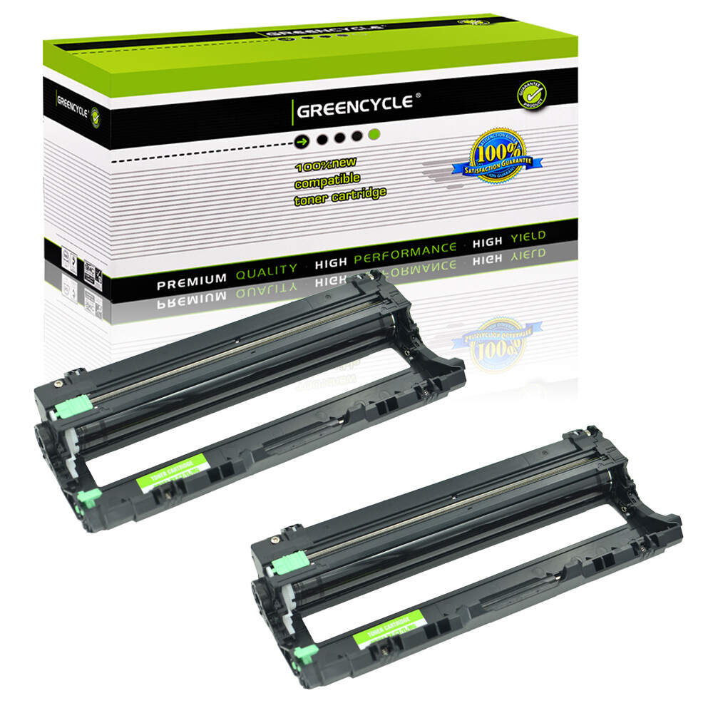 2PK DR221 DR-221 Black Drum Unit Compatible For Brother MFC-9330CDW HL-3150CDN