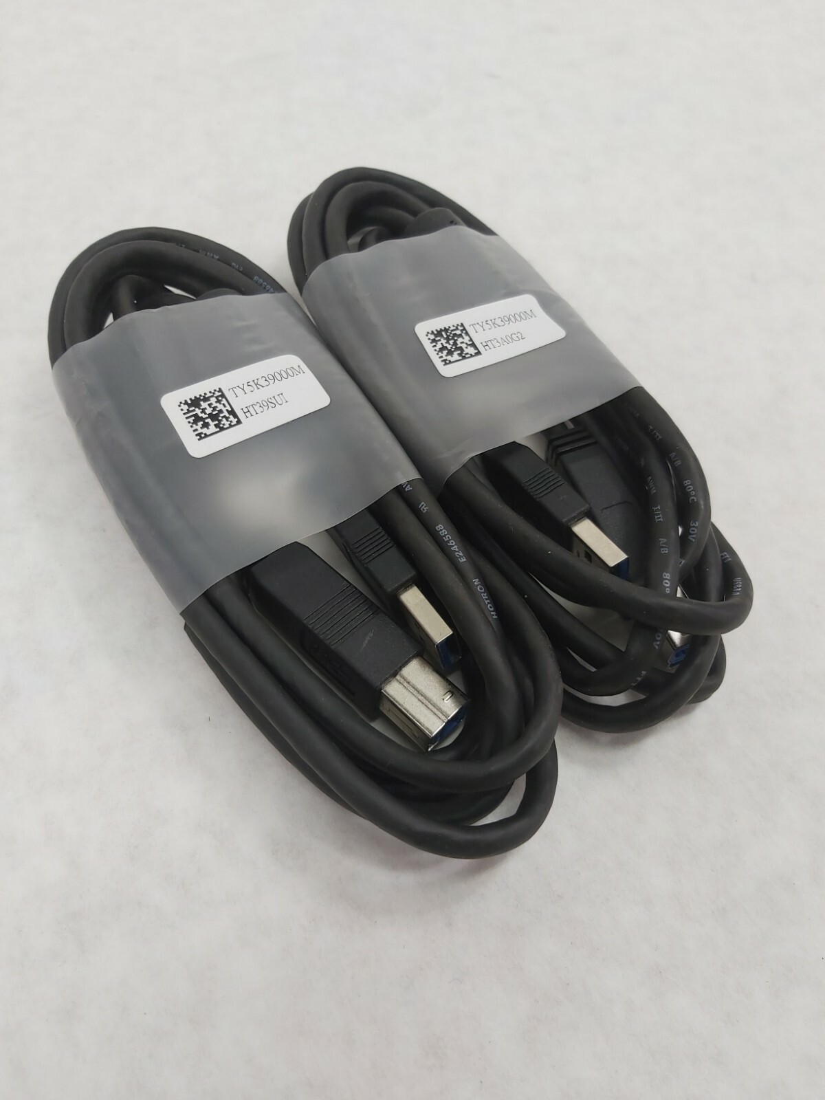  Hotron 6' ft SuperSpeed USB 3 Type A Male to B Male Cable TY5K39000M Lot of 2