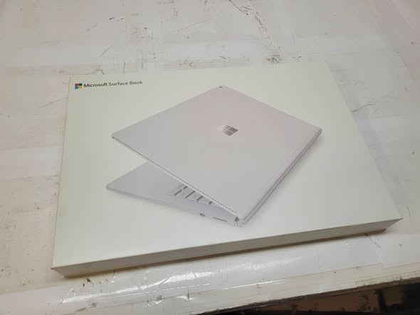 Official Retail BOX & MANUAL ONLY For Microsoft Surface Book ~ 13.5" / r4 d25