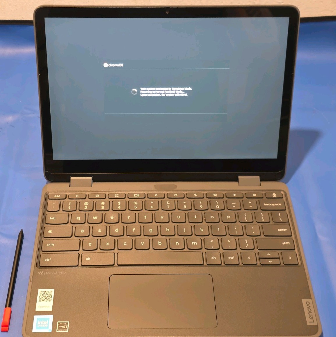 Cellular Lenovo 500e Yoga Chromebook Gen 4 Touchscreen Intel 8GB RAM 64GB No PSU