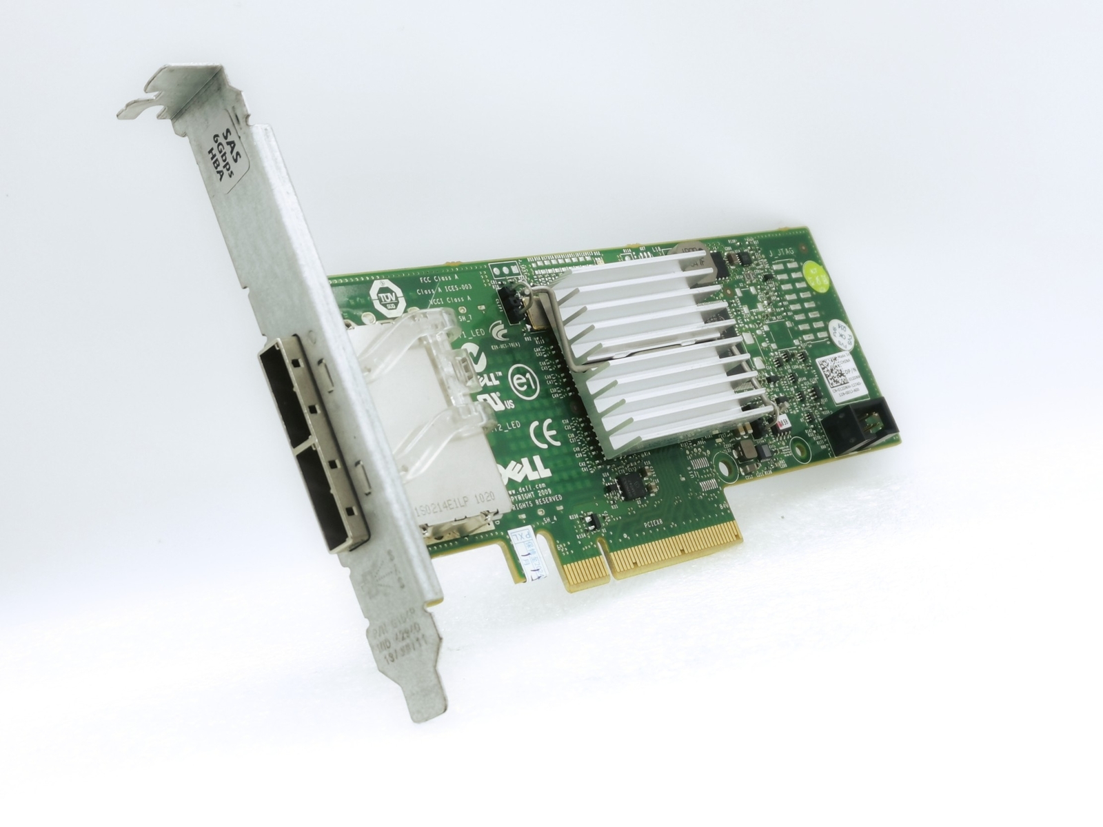 DELL H200E 6Gbps SAS FW:P20 (LSI 9200-8E) IT Mode ZFS FreeNAS unRAID NoROM