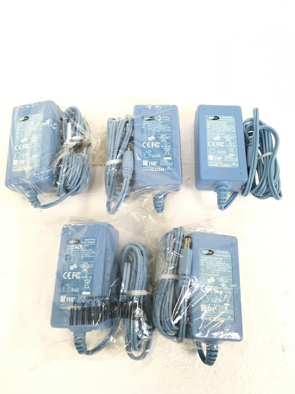 NEW Genuine Gefen HK-H5-A05 5V 4A Switching AC Power Adapter  QTY