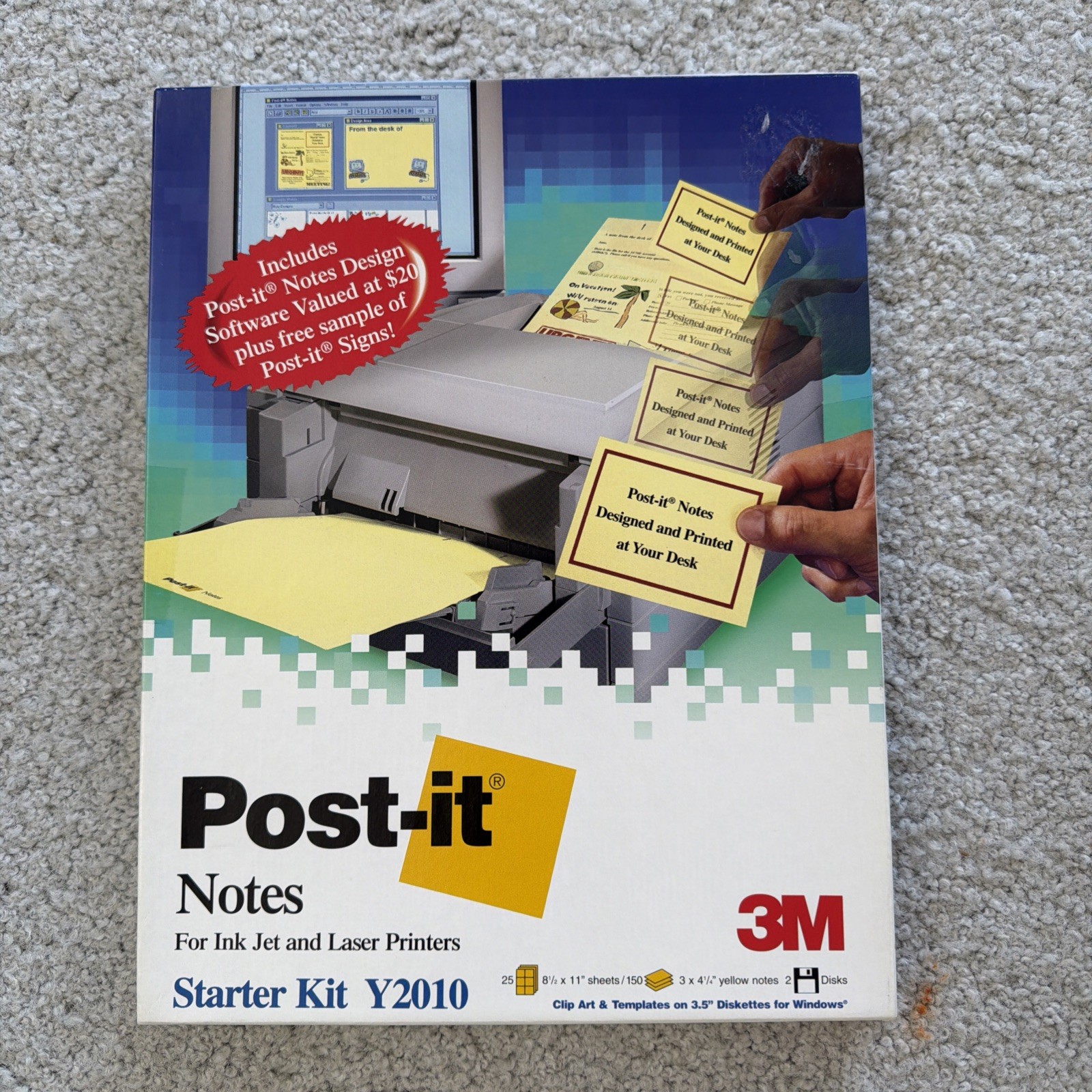 3M Post-It Notes Y2010 Starter Kit