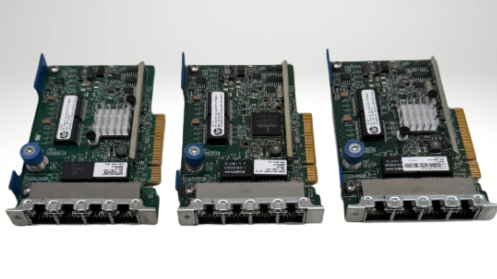 HP 331FLR FlexibleLOM 4-Port Gigabit Ethernet Adapter 629133-002 Lot of 3