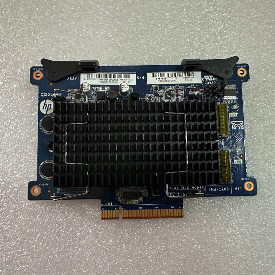 for HP Z4 Z6 Z8 G4 Workstation Dual M.2 Hard Disk Expansion Board Adapter Card