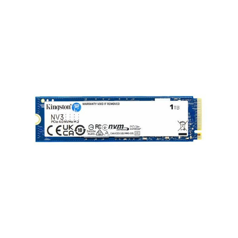 Kingston SNV3S NV3 1TB PCle 4.0x4 NVMe M.2 2280 SSD 6000/4000MB/s 3D HAND com...