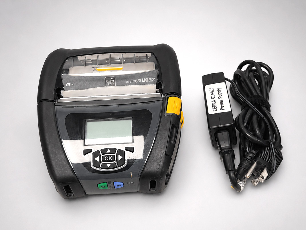 Zebra QLn420 Mobile Label Printer Wi-Fi + Bluetooth MFi QN4-AUNA0M00-00