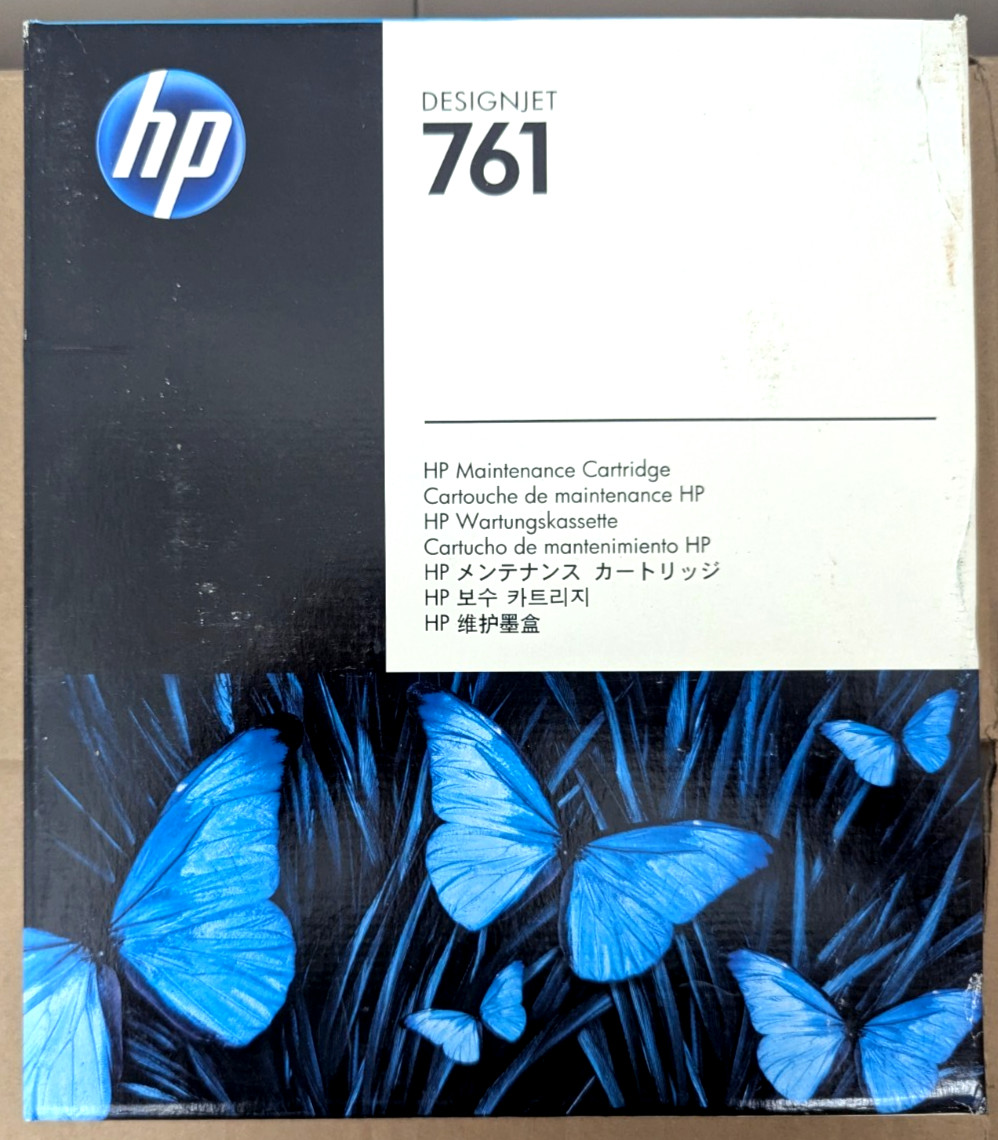 ✨ HP CH649A 761 Designjet Maintenance Cartridge Sealed New T7100 T7200 ✨