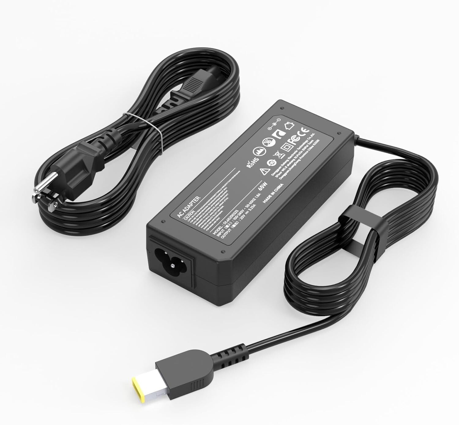 65W Replacement Charger for Lenovo ThinkPad T470/T470S/T460/X240/X250/X270/E531