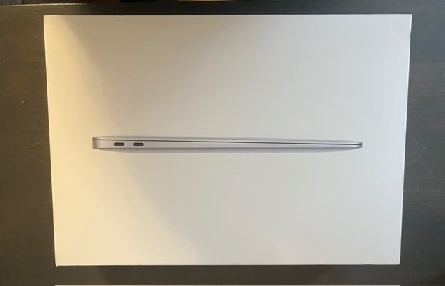 Empty BOX ONLY for 13 Inch Macbook Air M1 Model A2337 256GB 8GB