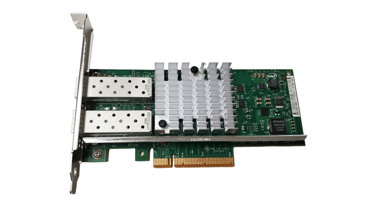 Dell VFVGR X520-DA2 Dual Port 10Gb/s PCI-E x8 Network Adapter No SFPs