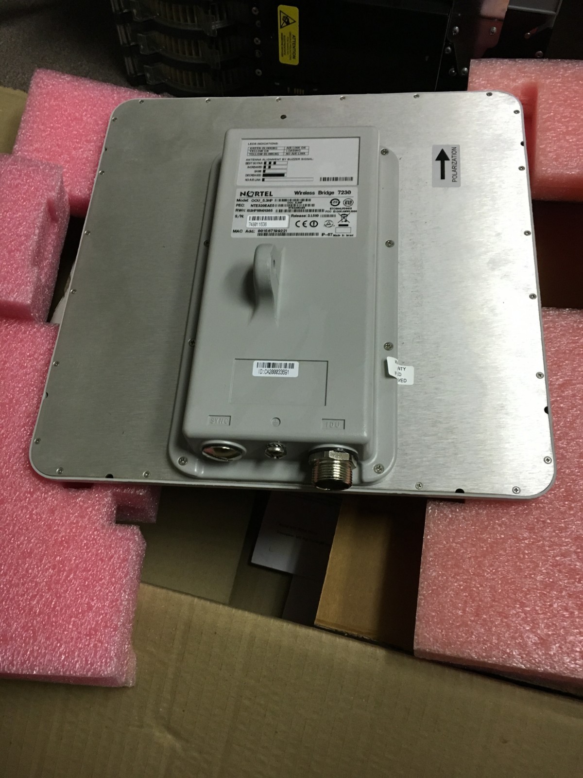 Nortel Wireless Bridge 7230 NTE320EAE5 Wireless Network Bridge