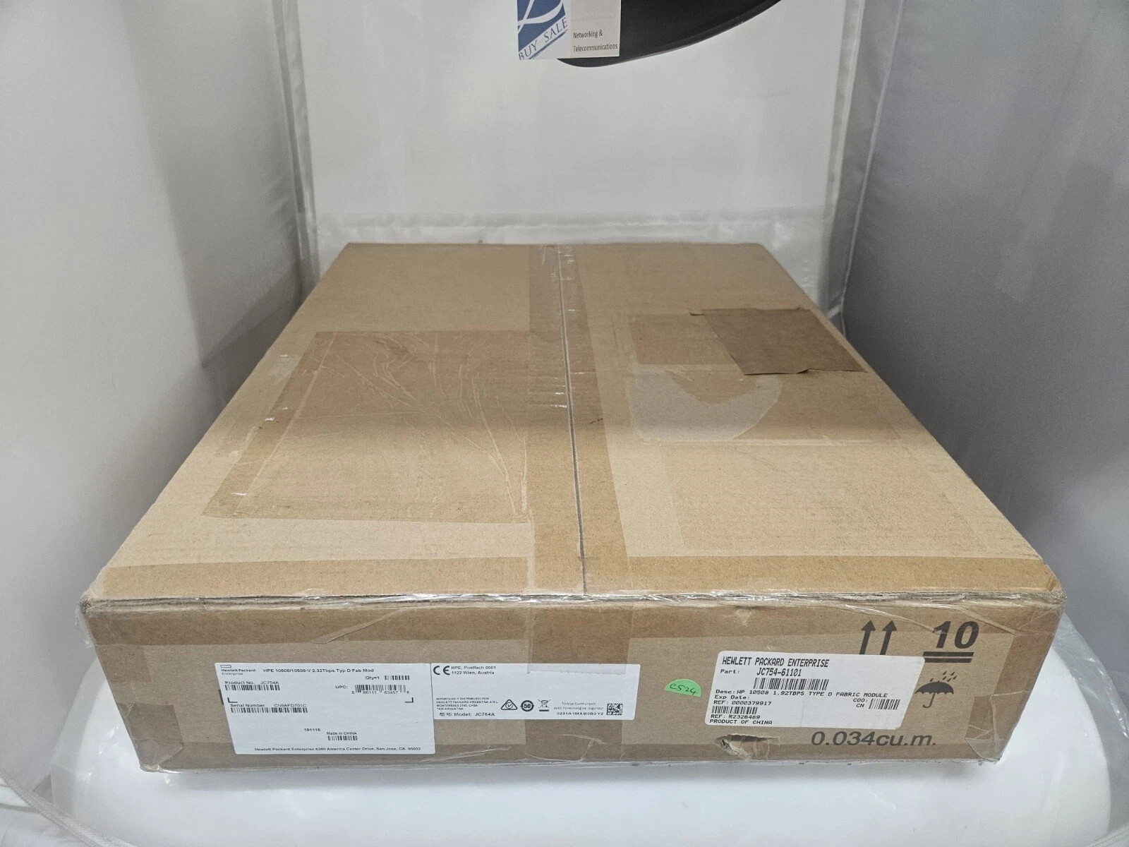 NEW - HP JC754A HP 10508 1.92TBps Type D Fabric Module JC745-61101