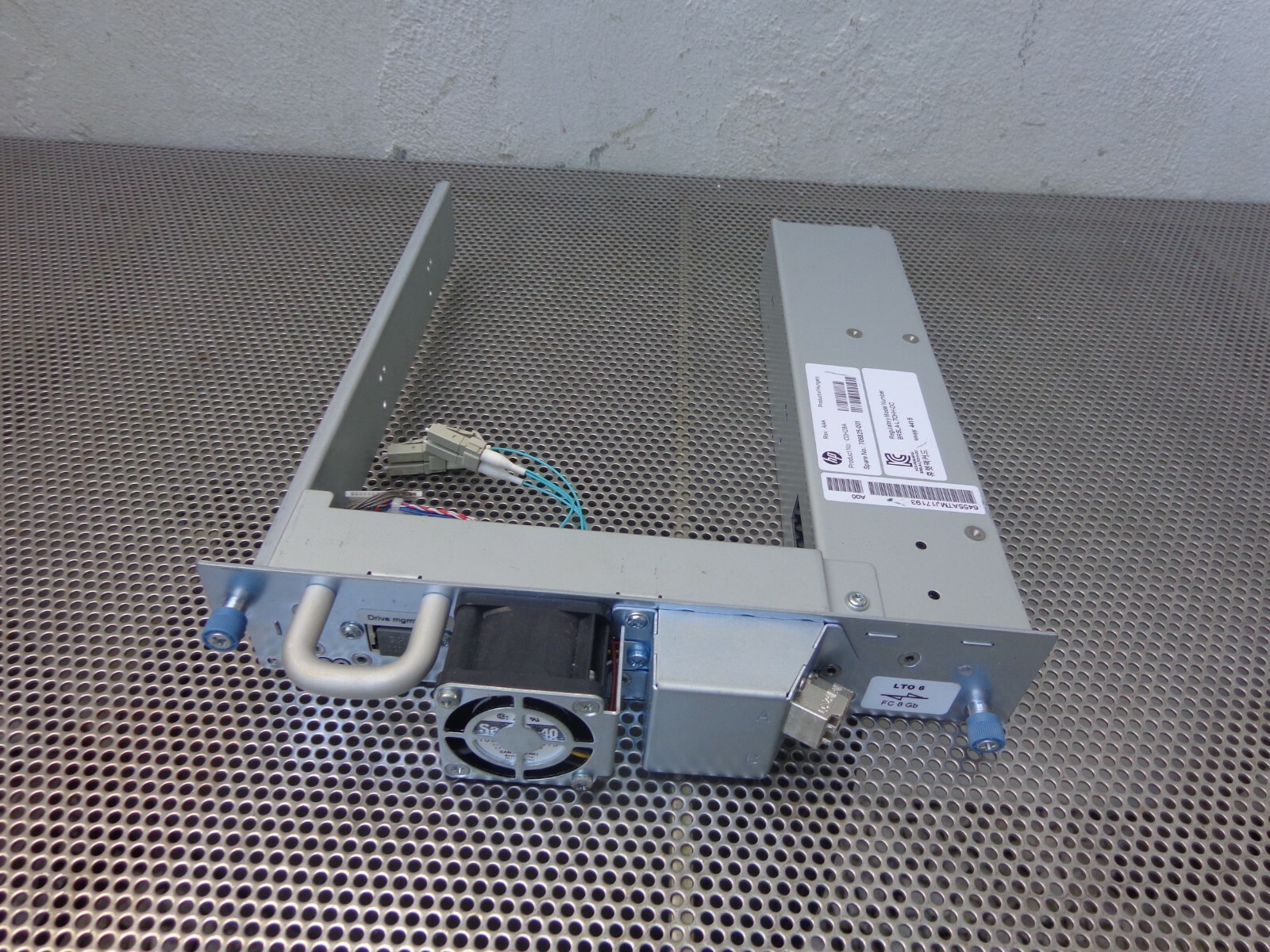 HP C0H28A 706825-001 MSL 2024 4048 Ultrium 6250 LTO6 HH FC Tape TRAY W/O DRIVE