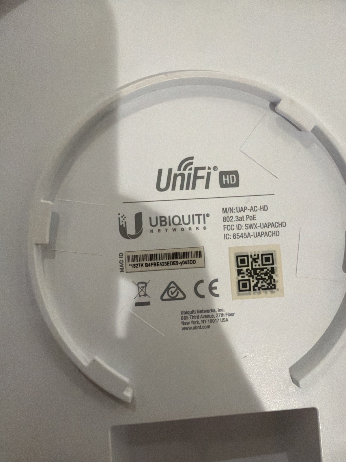 Ubiquiti Networks UAP-AC-HD Wave 2 Enterprise Access Point