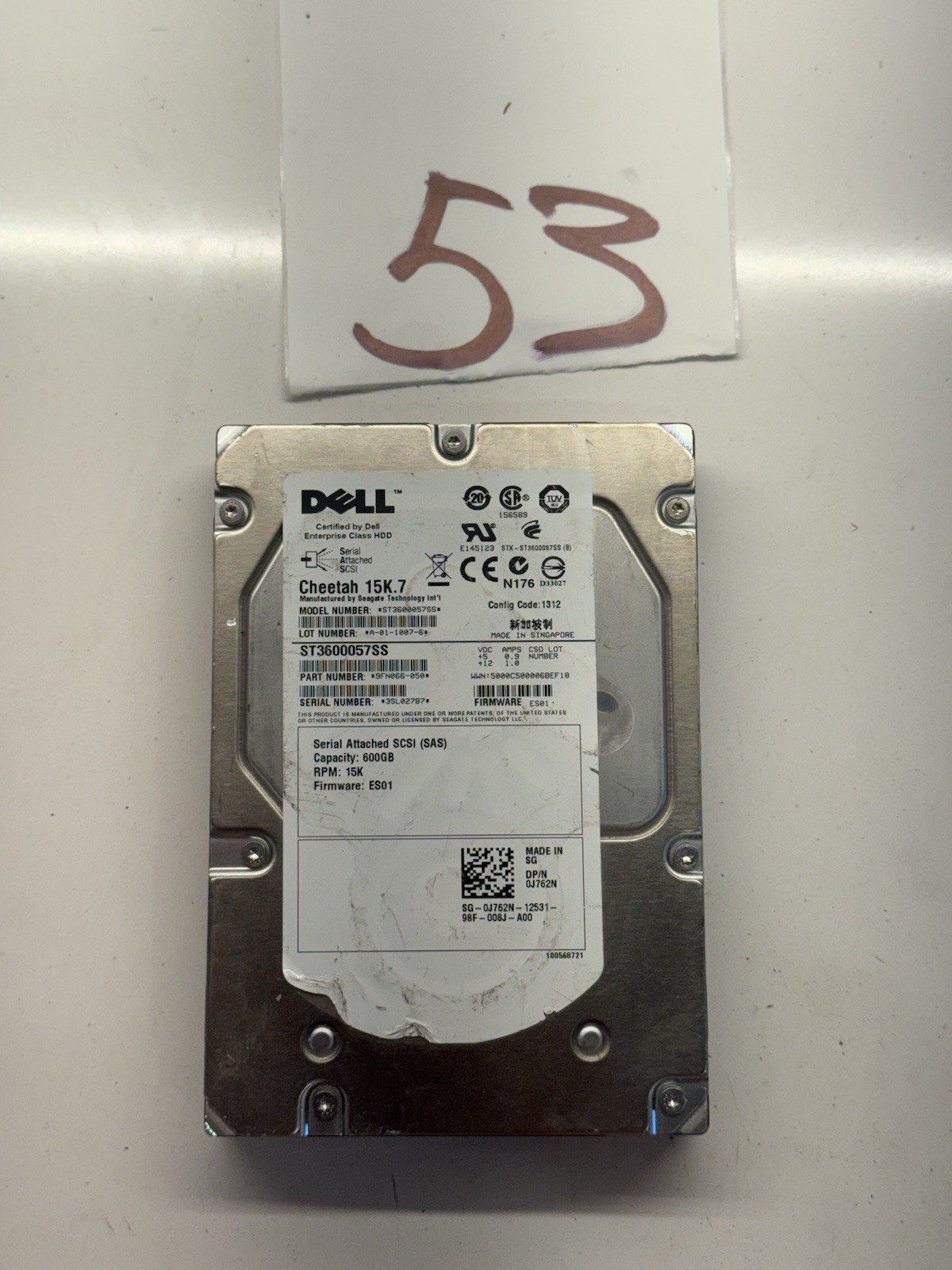 2TB Seagate Barracuda ST2000DM001 7200RPM SATA 6Gbps 64MB Cache 3.5" HDD