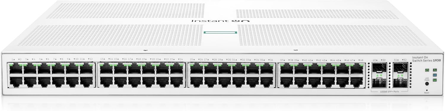 HPE Networking Instant On 1930 48-Port Gb Ethernet 48xGE Smart Switch