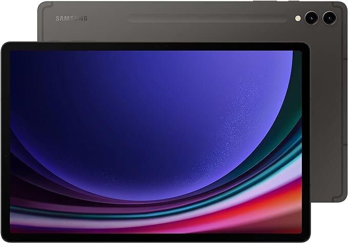 VERIZON UNLOCKED Samsung Galaxy Tab S9+Plus 256 GB-Gray-Without S Pen-Light Burn