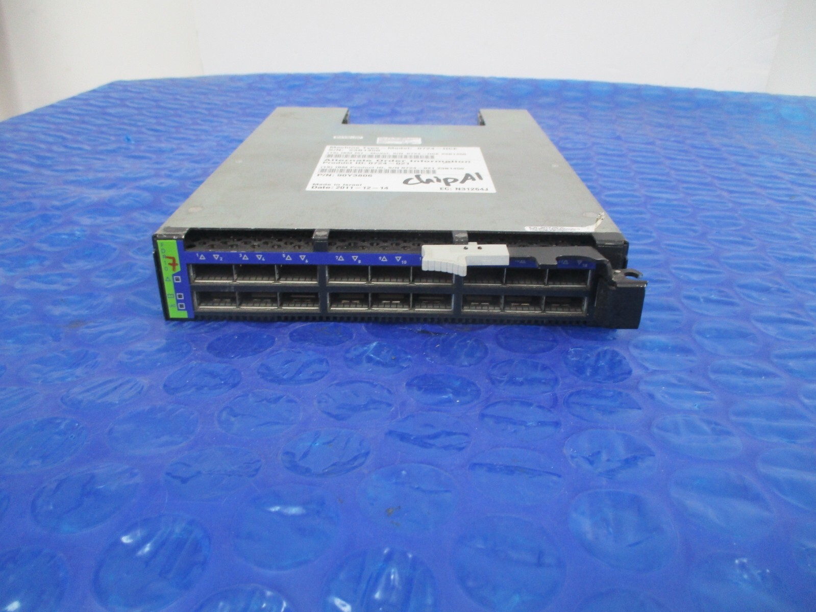 Melanox 0724-HCE 90Y3808 90Y3806 Switch Board As-is Untested