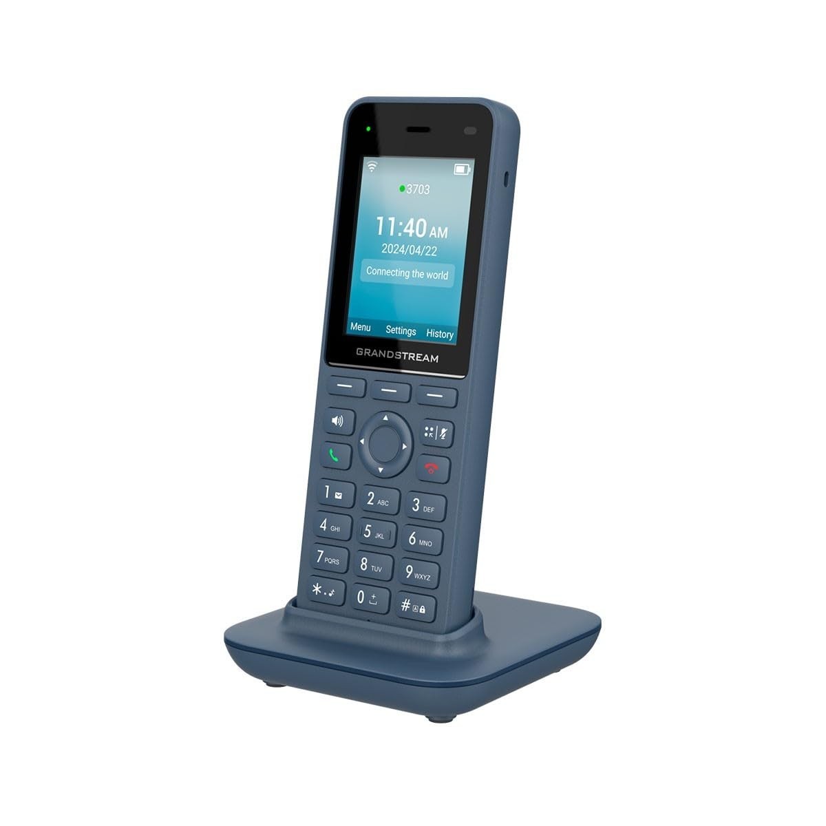 WP826 Cordless Dual-Band WiFi 6 SIP  Phone 4in Color Display