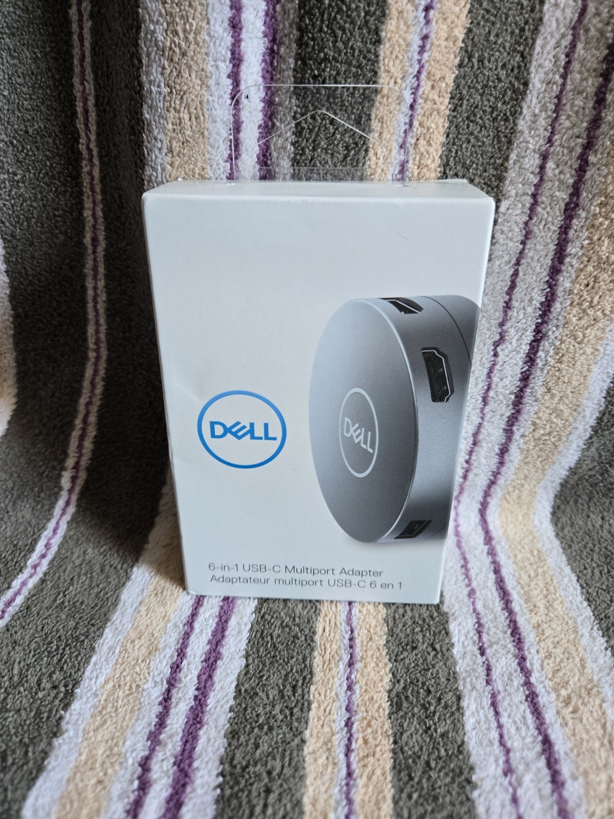 New Dell - DA305 6-in-1 USB-C Multiport Adapter Docking Station - Grey