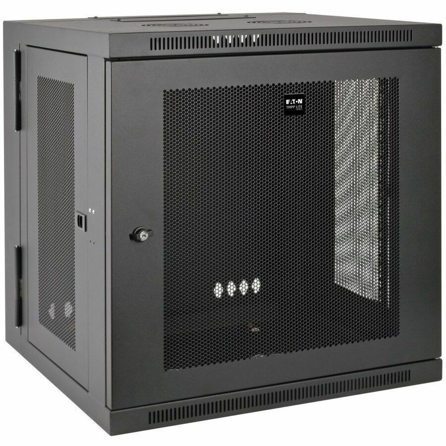 Tripp Lite by Eaton SmartRack 12U Low-Profile Switch-Depth Wall-Mount Small Rack