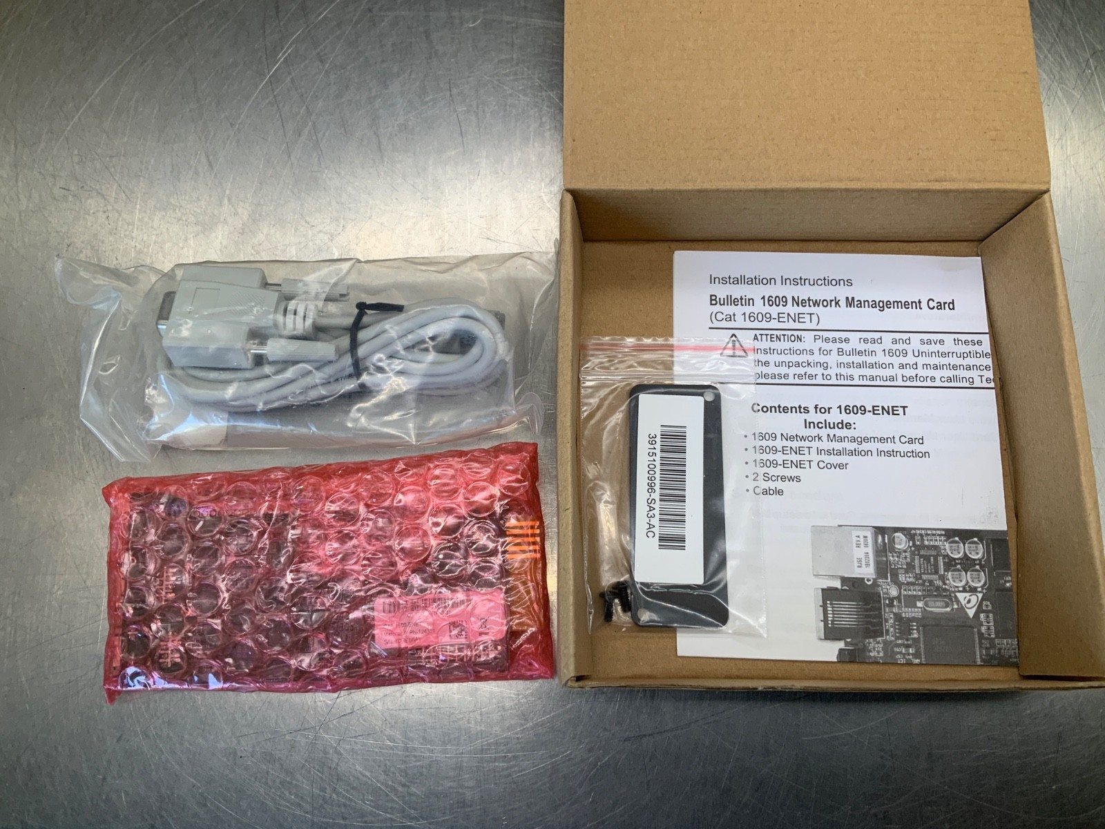 Allen-Bradley 1609-ENET UPS Network Card Series A