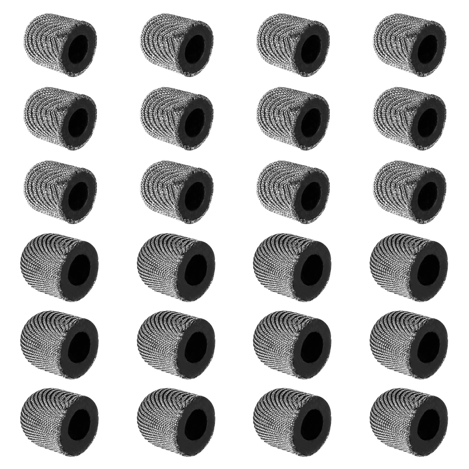 24Pcs Fiber Mesh Stylus Tips Replaceable Stylus Pen Tip Touch Screen Tip, 2 S...