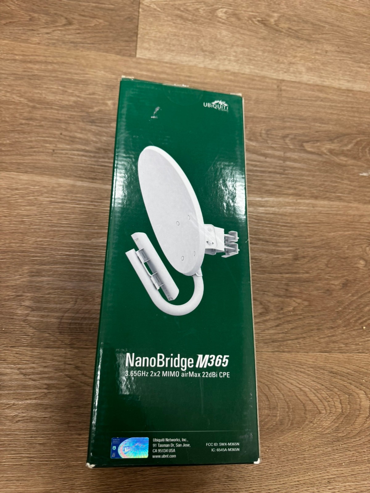 NBM365 - Ubiquiti - NanoBridge M365 3.65GHz airMAX Radio Only - New