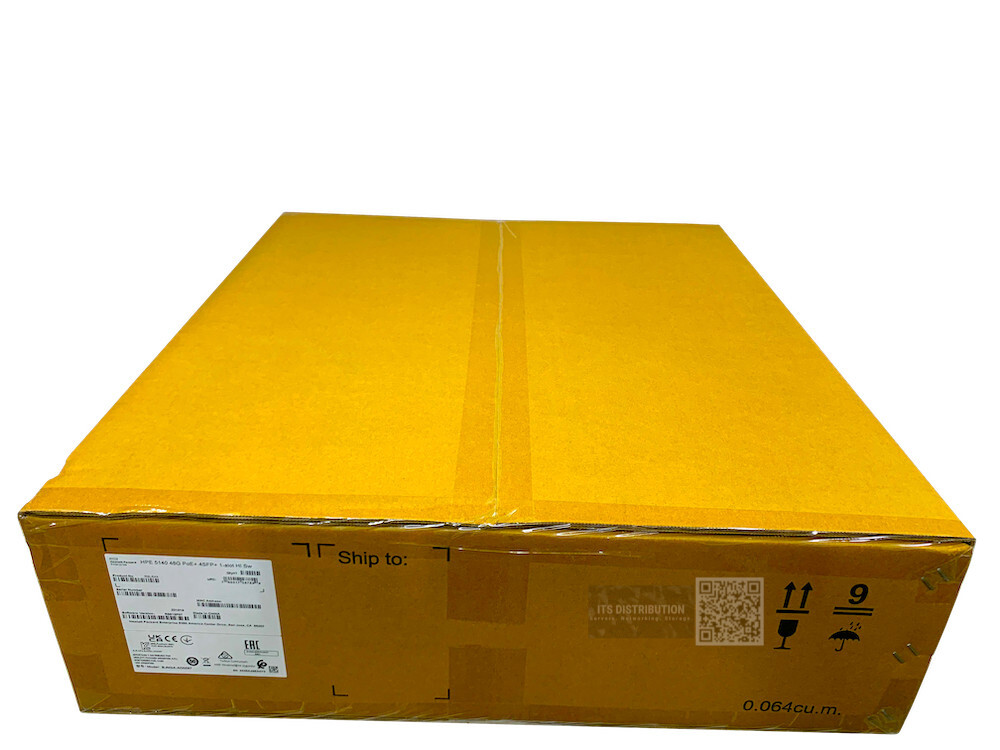 R9L64A I New Sealed HPE FlexNetwork 5140 48G PoE+ 4SFP+ 1-Slot HI Switch