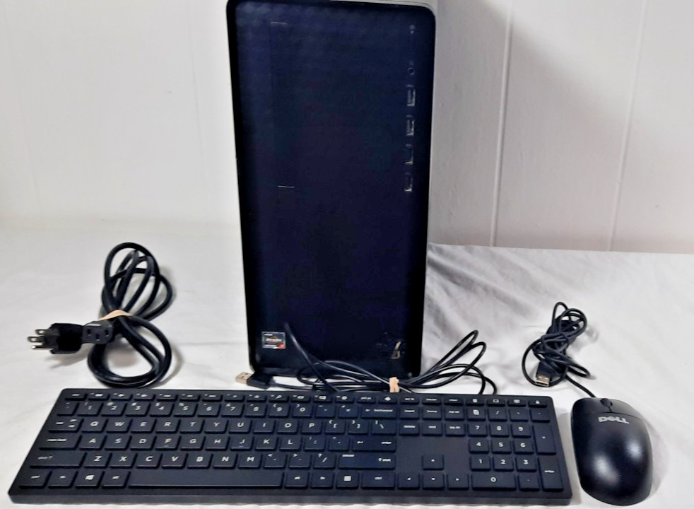 HP M01-F3214 Desktop (256GB, AMD Ryzen 3, 8GB) (C31027758) w/ Keyboard and Mouse