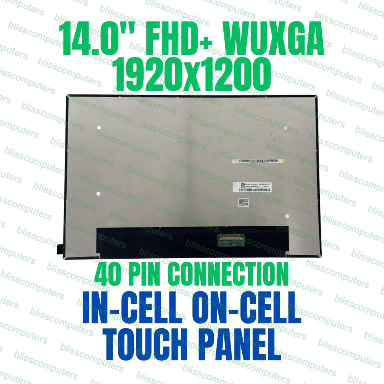 OEM NV140WUM-T01 LCD LED Screen 14" FHD+ 1920x1200 Display HP