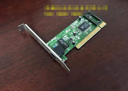 1pc used TP-LINK TF-3239D network adapter