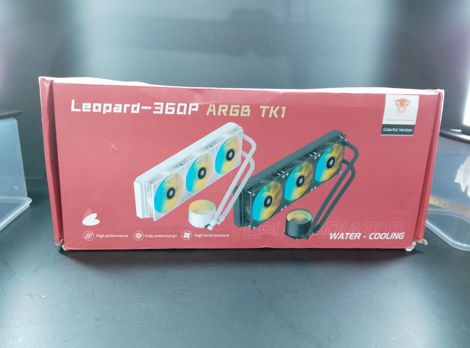Jungle Leopard TK1 360P ARGB 360mm AIO Liquid CPU Cooler White NEW