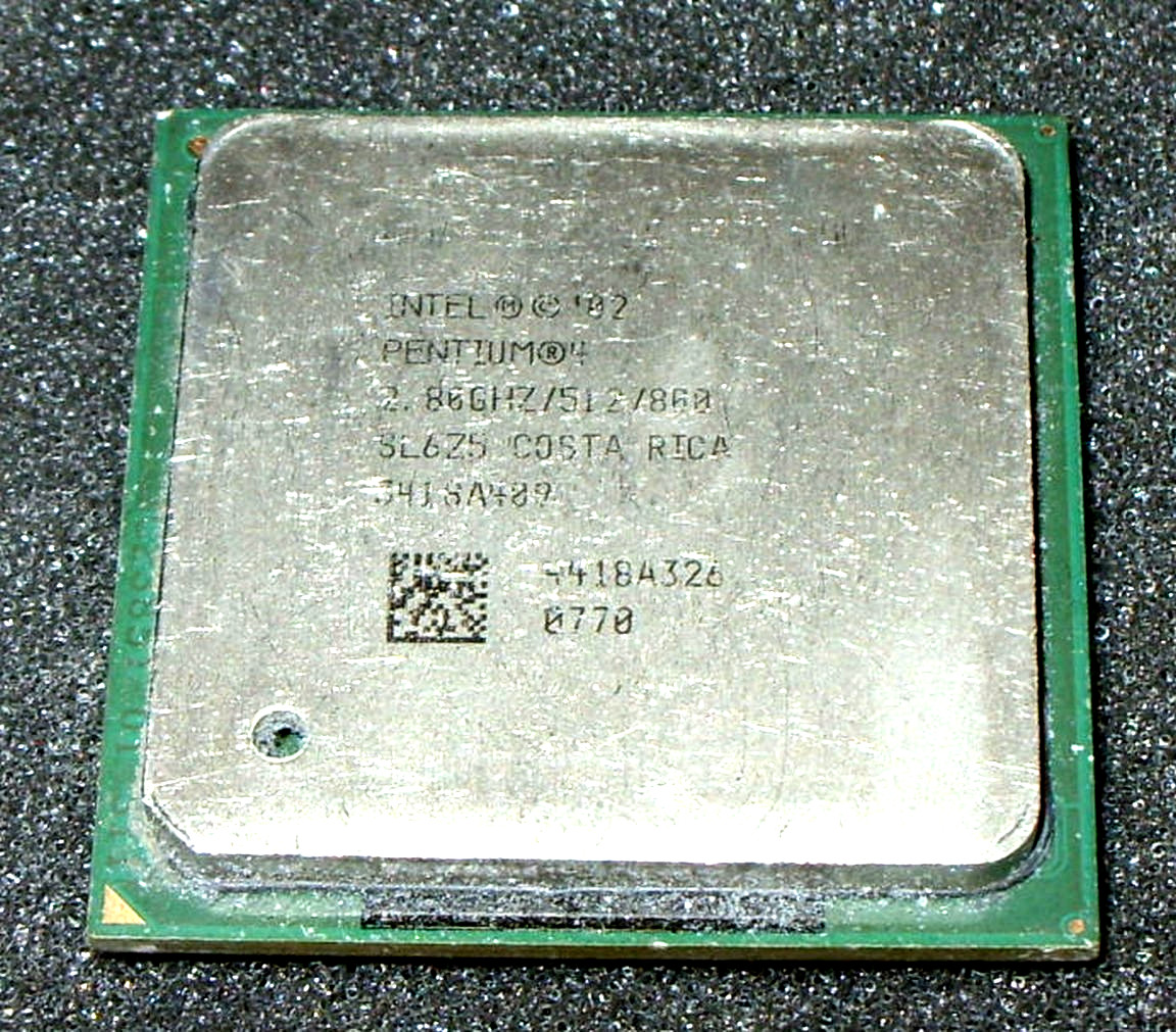 INTEL PENTIUM 4  2.8 GHz PROCESSOR, 800 MHz BUS, SL6Z5, SOCKET 478, US SELLER