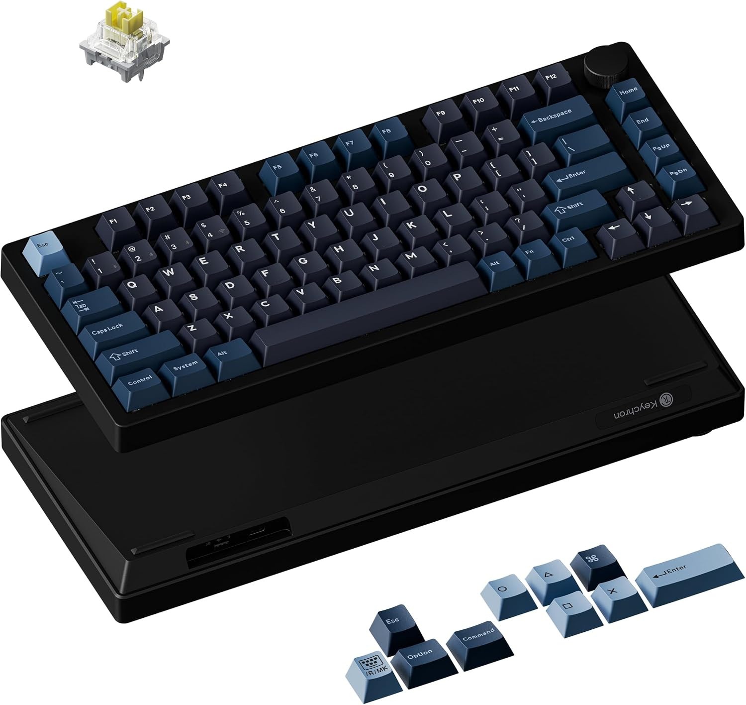 Keychron J10 Ultra 8K Wireless Custom Mechanical Keyboard Aluminum