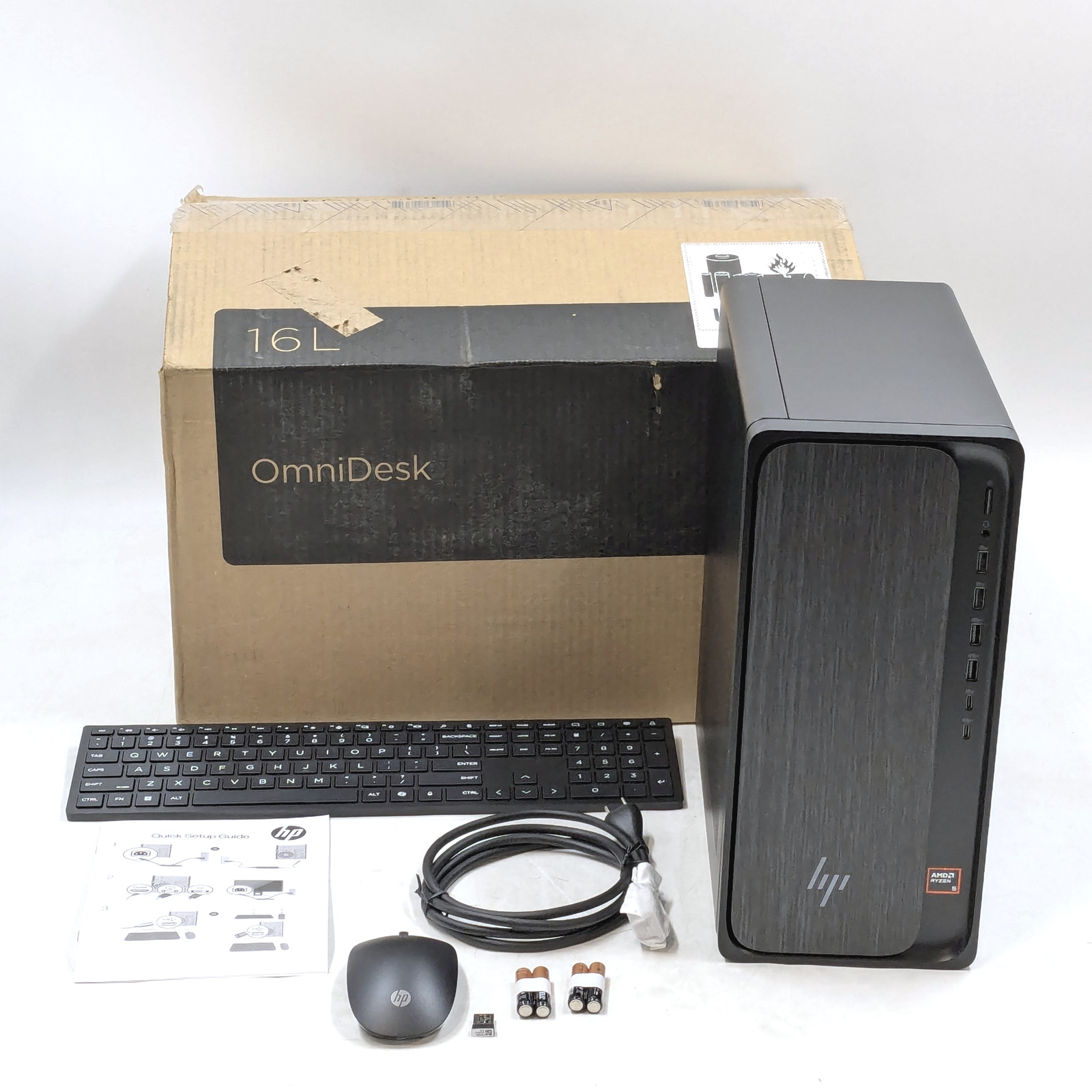 HP OmniDesk M02-0134 AMD Ryzen 5 8500G 32GB DDR5 512GB SSD Windows 11 Home