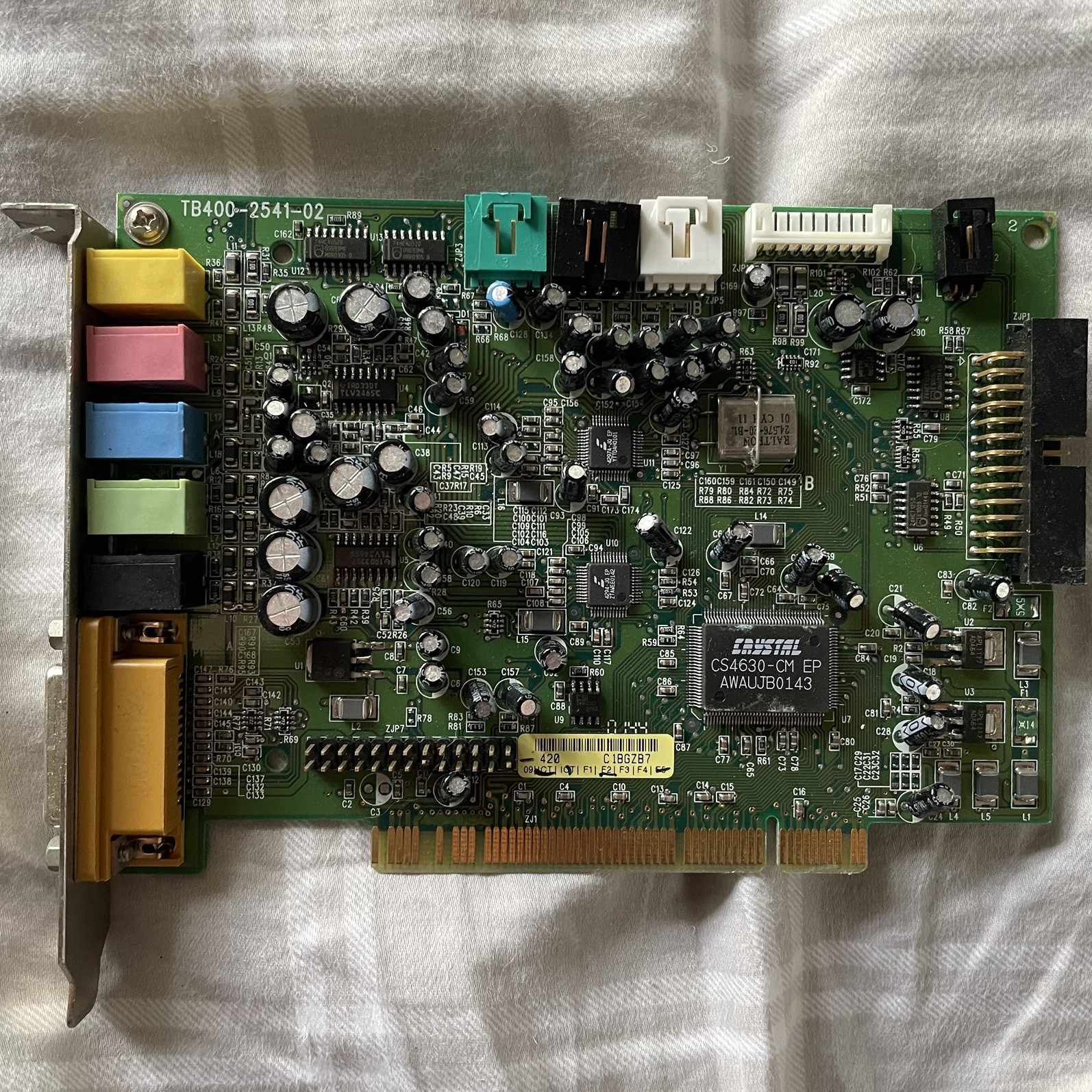 Turtle Beach Santa Cruz PCI Sound Card Dell 038FRH Voyetra Crystal CS4630 Retro