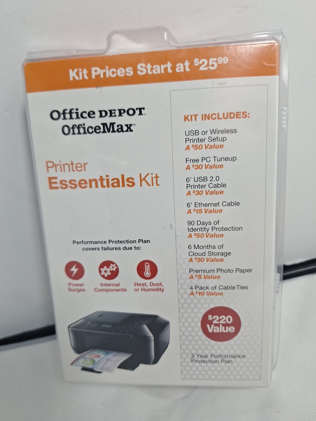 Office Depot OfficeMax Printer Essentials Kit New In Box Office Max