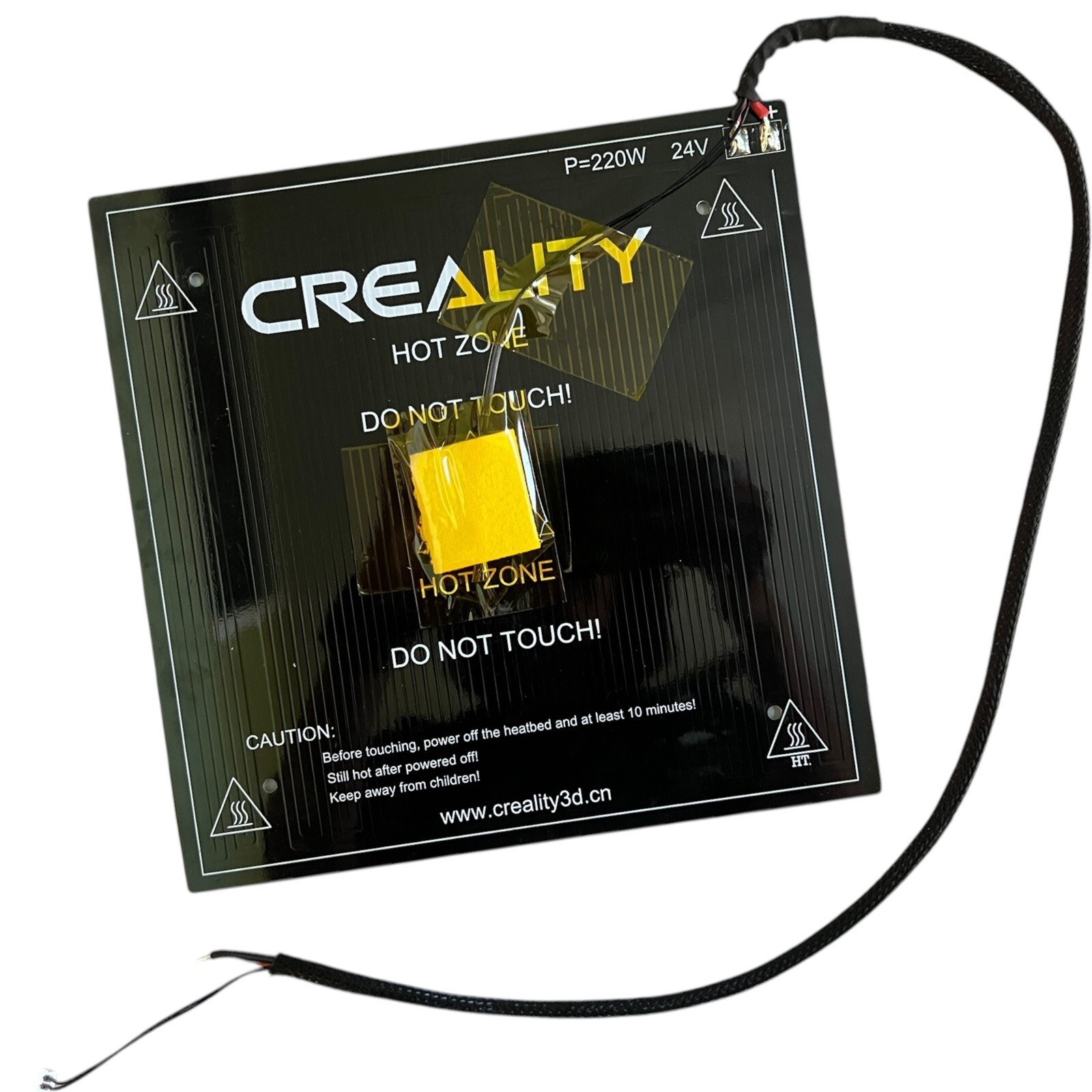 OEM Creality Ender 3 V2 Heated Bed 24V 220W 235x235mm Aluminum Plate Pro Neo