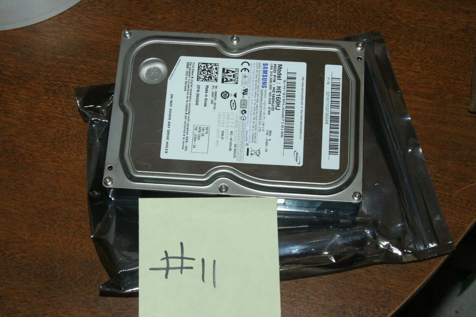 Samsung HE160HJ 160GB 3.5 SATA 7200 RPM HDD Hard Drive 
