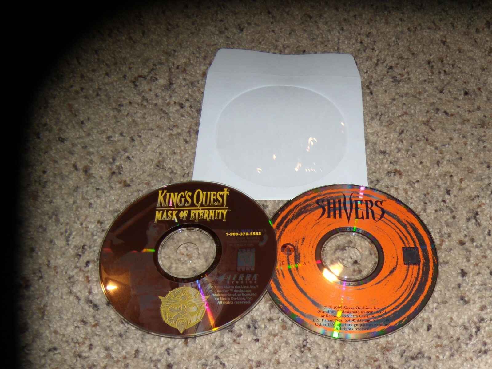 2 PC Games: King's Quest Mask of Eternity & Shivers